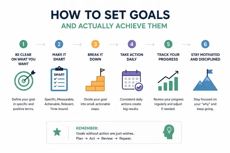 How to Set Goals and Actually Achieve Them